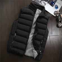 Load image into Gallery viewer, Vest Men New Stylish 2019 Autumn Warm Sleeveless Jacket Men Winter Waistcoat Men's Vest Fashion Casual Coats Mens Plus Size 1960