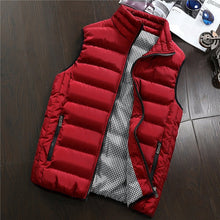 Load image into Gallery viewer, Vest Men New Stylish 2019 Autumn Warm Sleeveless Jacket Men Winter Waistcoat Men's Vest Fashion Casual Coats Mens Plus Size 1960