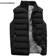 Load image into Gallery viewer, Vest Men New Stylish 2019 Autumn Warm Sleeveless Jacket Men Winter Waistcoat Men's Vest Fashion Casual Coats Mens Plus Size 1960